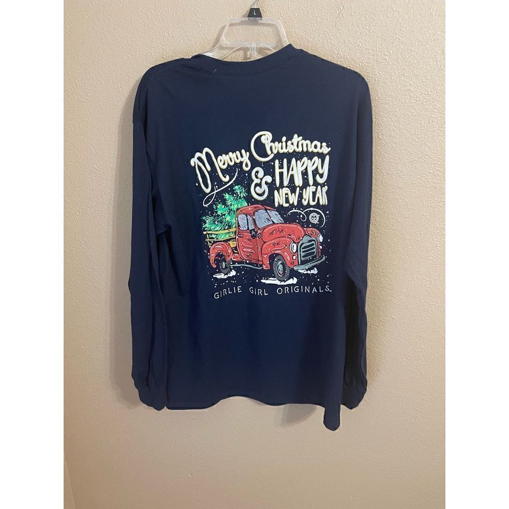 Girlie Girl Originals Christmas Long Sleeve Shirt Lg